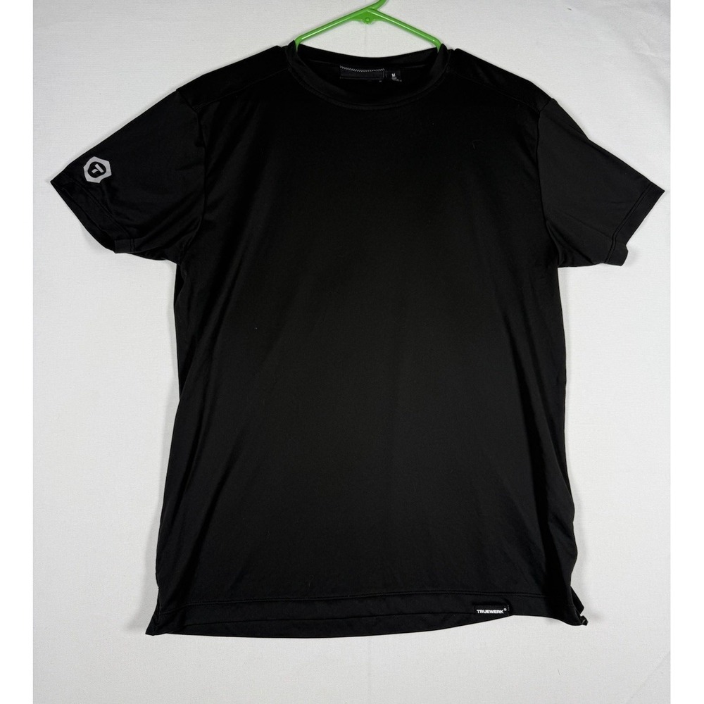 Truewerk Men's B1 Sun Short Sleeve Shirt Size Medium Black Workwear Technical